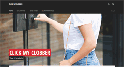 Desktop Screenshot of clickmyclobber.com